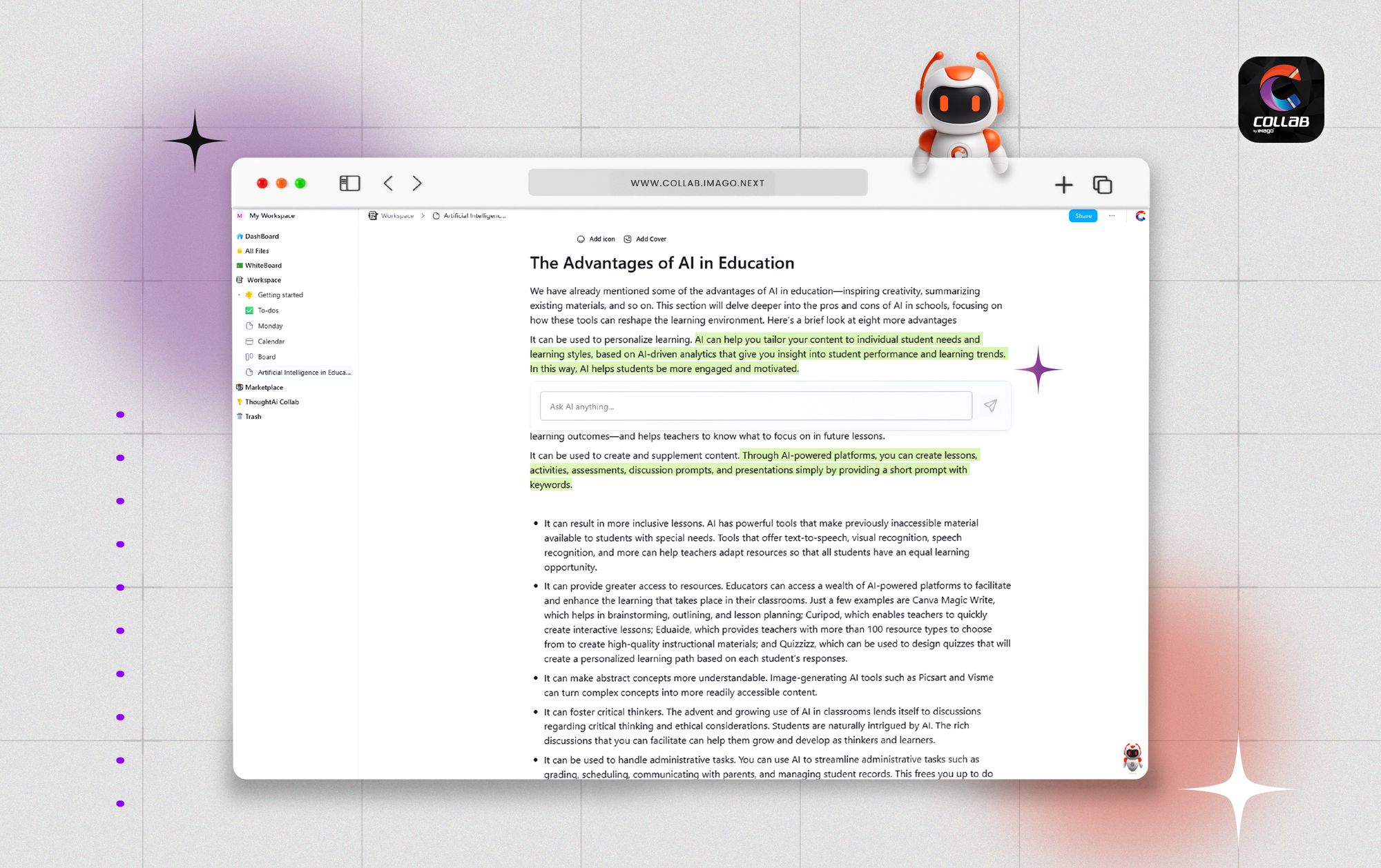 CollabDoc Powered by AI: How the Modern Workspace Is Changing the Way We Work.