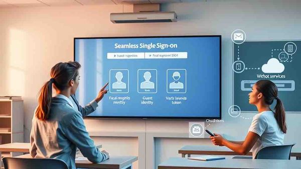 IMAGO AIOS Interactive Flat Panels – Why Built‑In Seam‑less SSO Is a Game‑Changer
